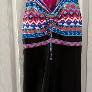 Colorful Geometric Women's One-Piece Swimsuit